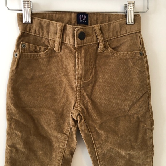 New Gap Brown Tan Corduroy Boy Toddler Pants 5 - Picture 3 of 7